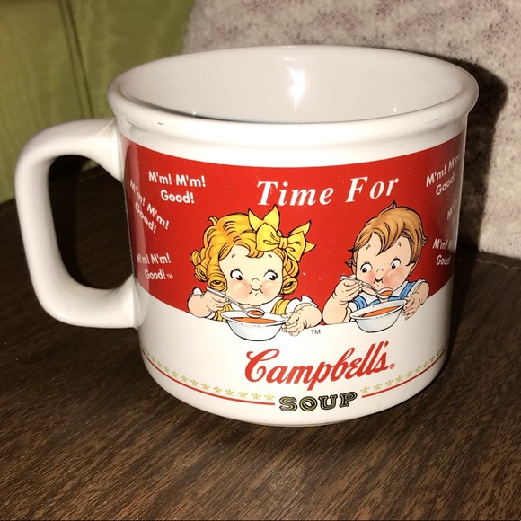 🎁 Time for Campbell's Soup M'm! M'm! Good 1998 Mug
